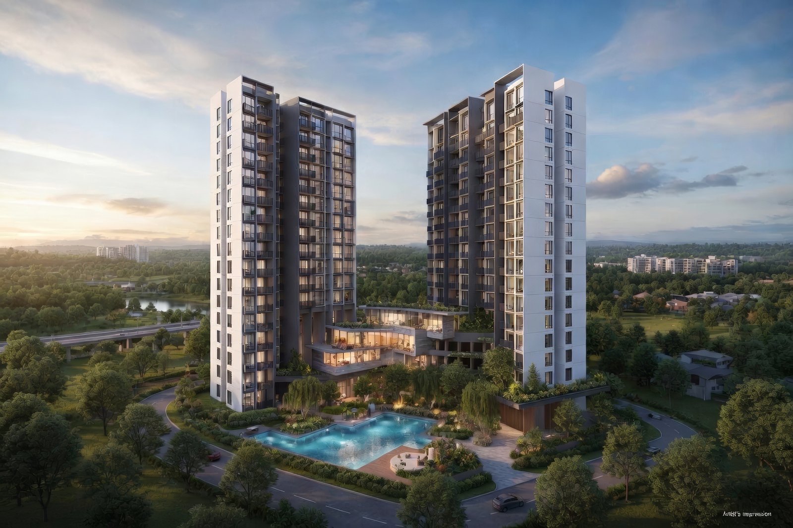 Senja Close EC Hero Aerial View